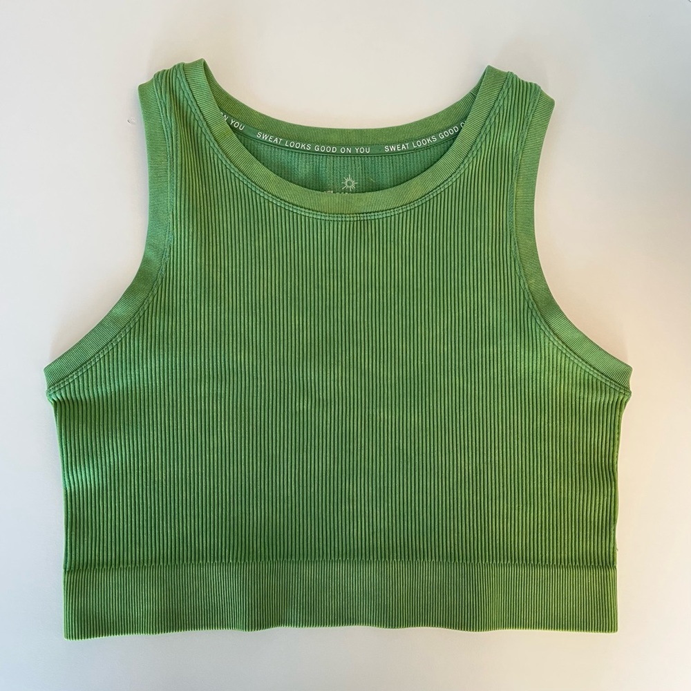 Aerie Offline Ribbed Seamless Sports Bra XXL